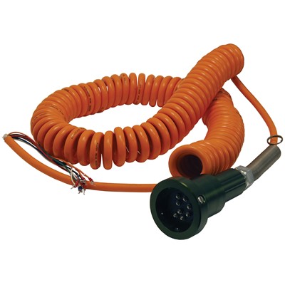 PLUG WITH 30 FT COILED CABLE