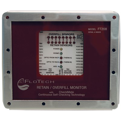 FT208 CHECKMATE MONITER W/ OVERFIL & RET